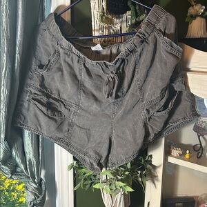 Casual Gray Cargo Shorts